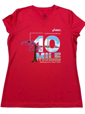 ASICS Credit Union Cherry Blossom Technical Performance Shirt