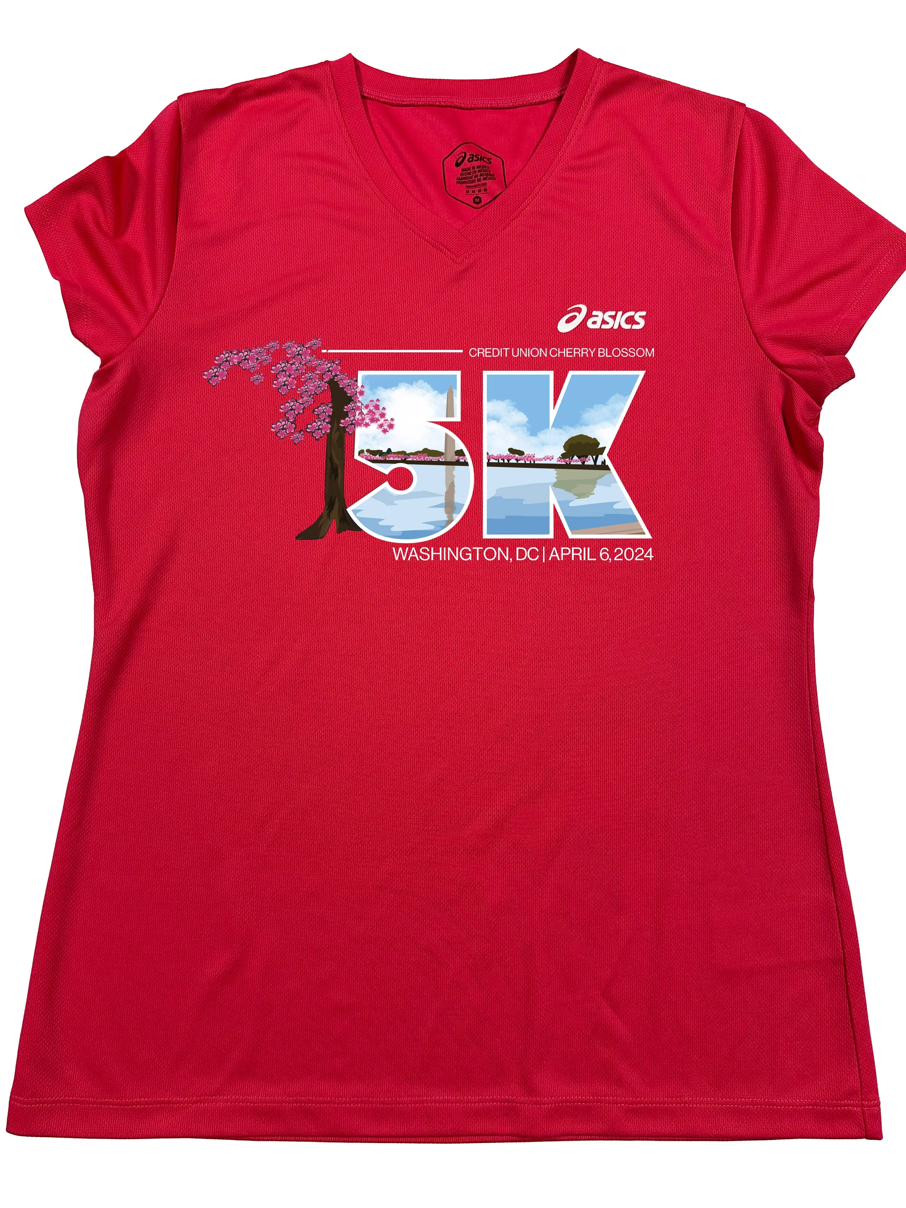 ASICS Credit Union Cherry Blossom Technical Performance Shirt