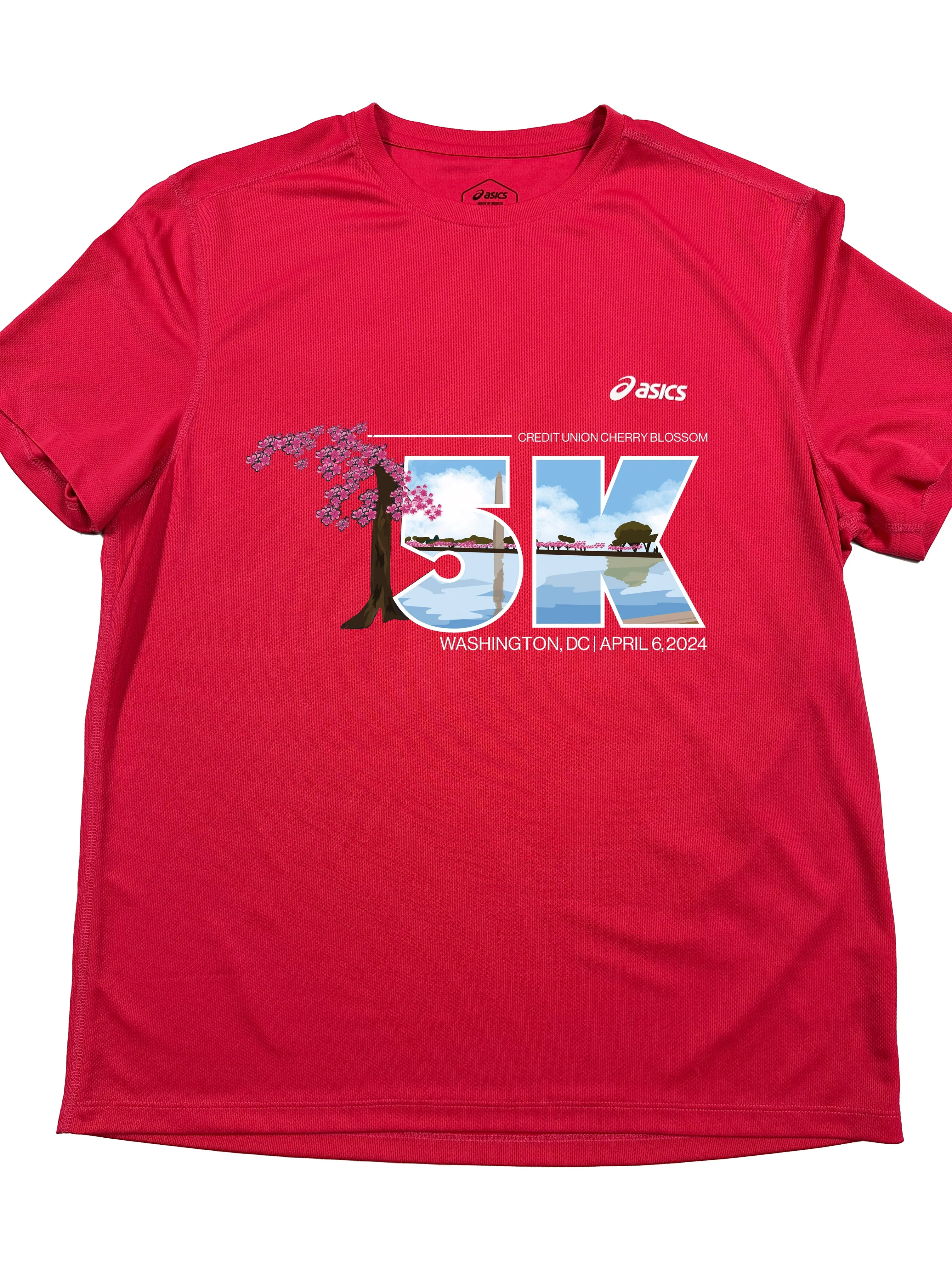 ASICS Credit Union Cherry Blossom Technical Performance Shirt