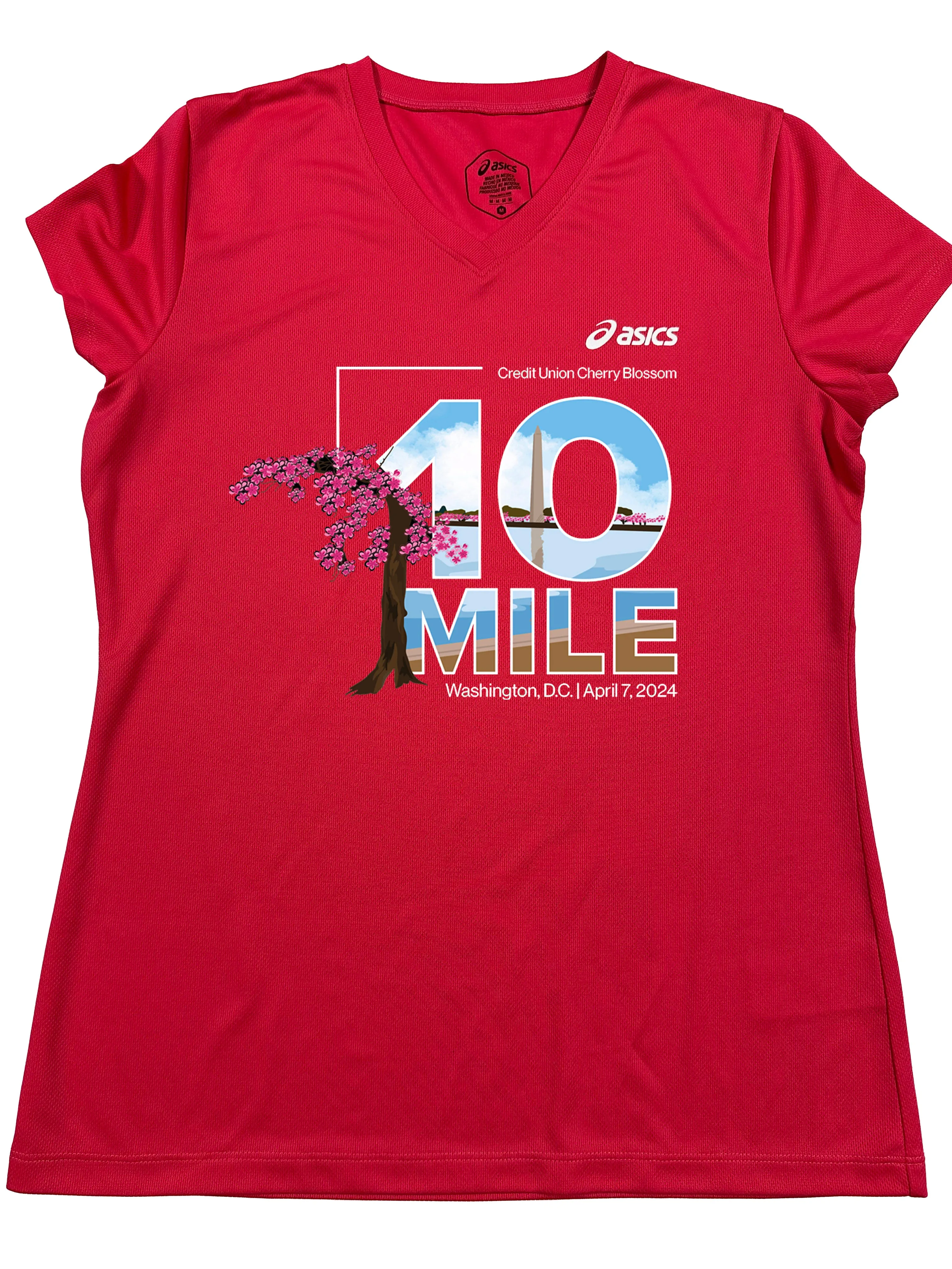 ASICS Credit Union Cherry Blossom Technical Performance Shirt
