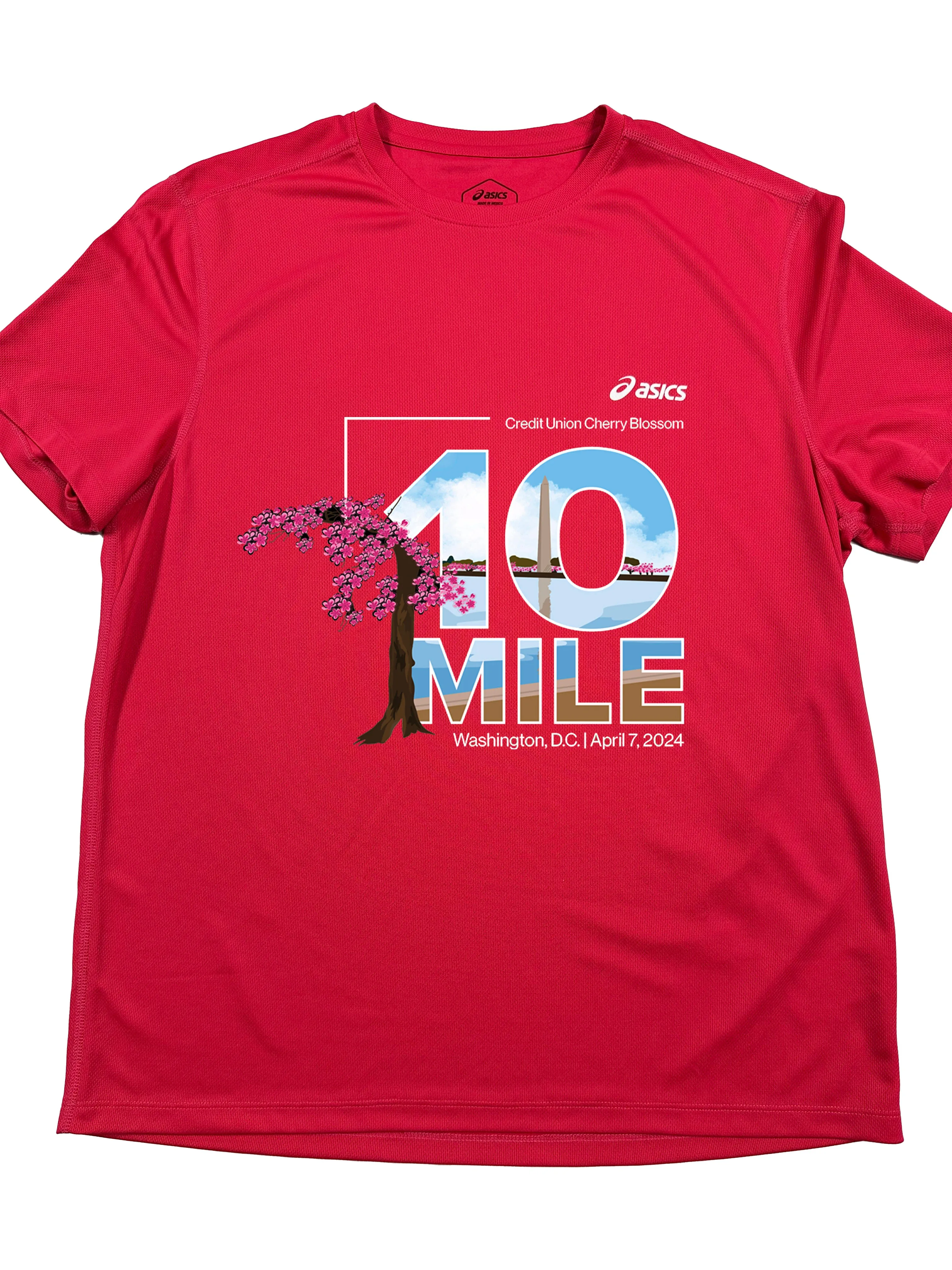 ASICS Credit Union Cherry Blossom Technical Performance Shirt