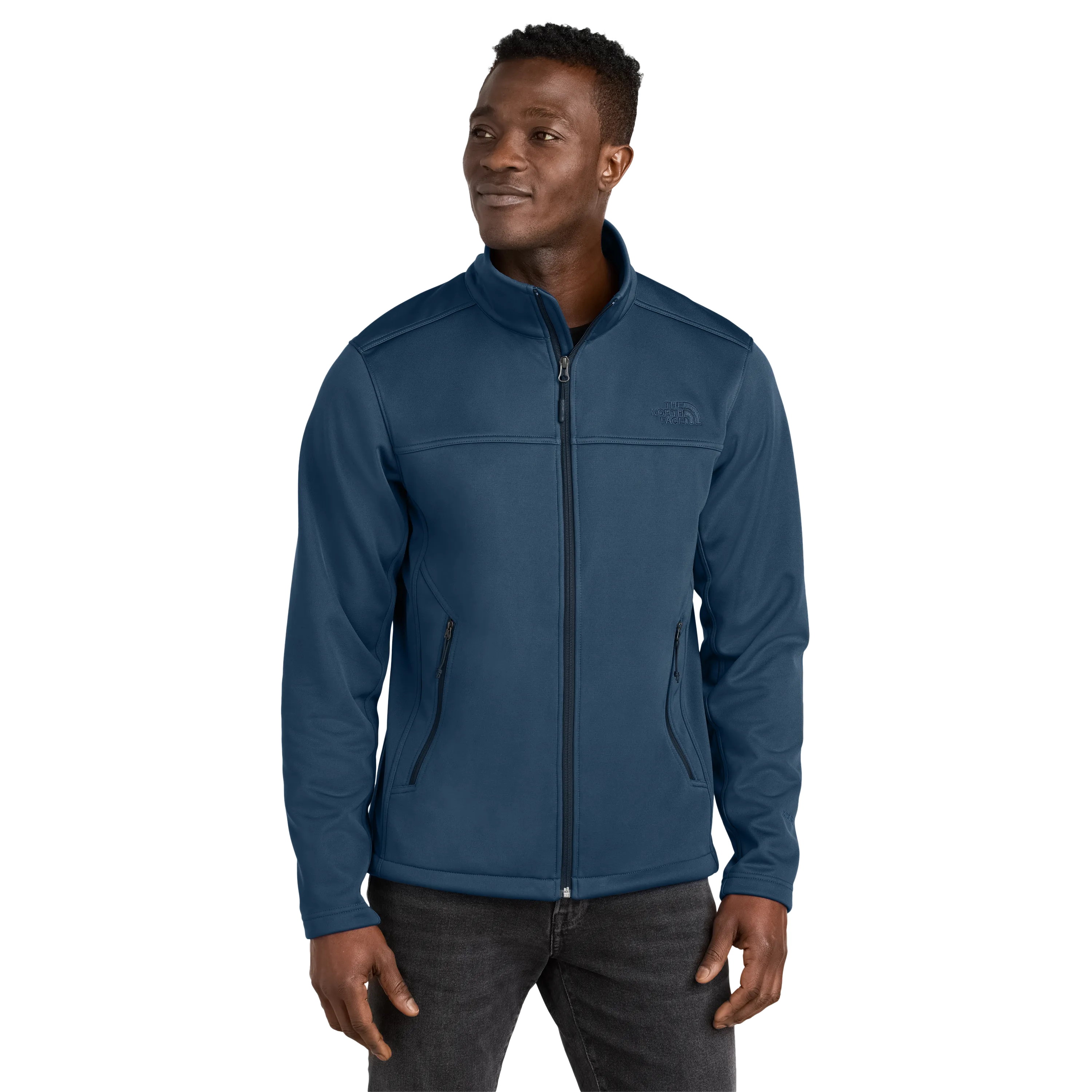 B2505M  Men's Chest Logo Ridgewall Soft Shell Jacket