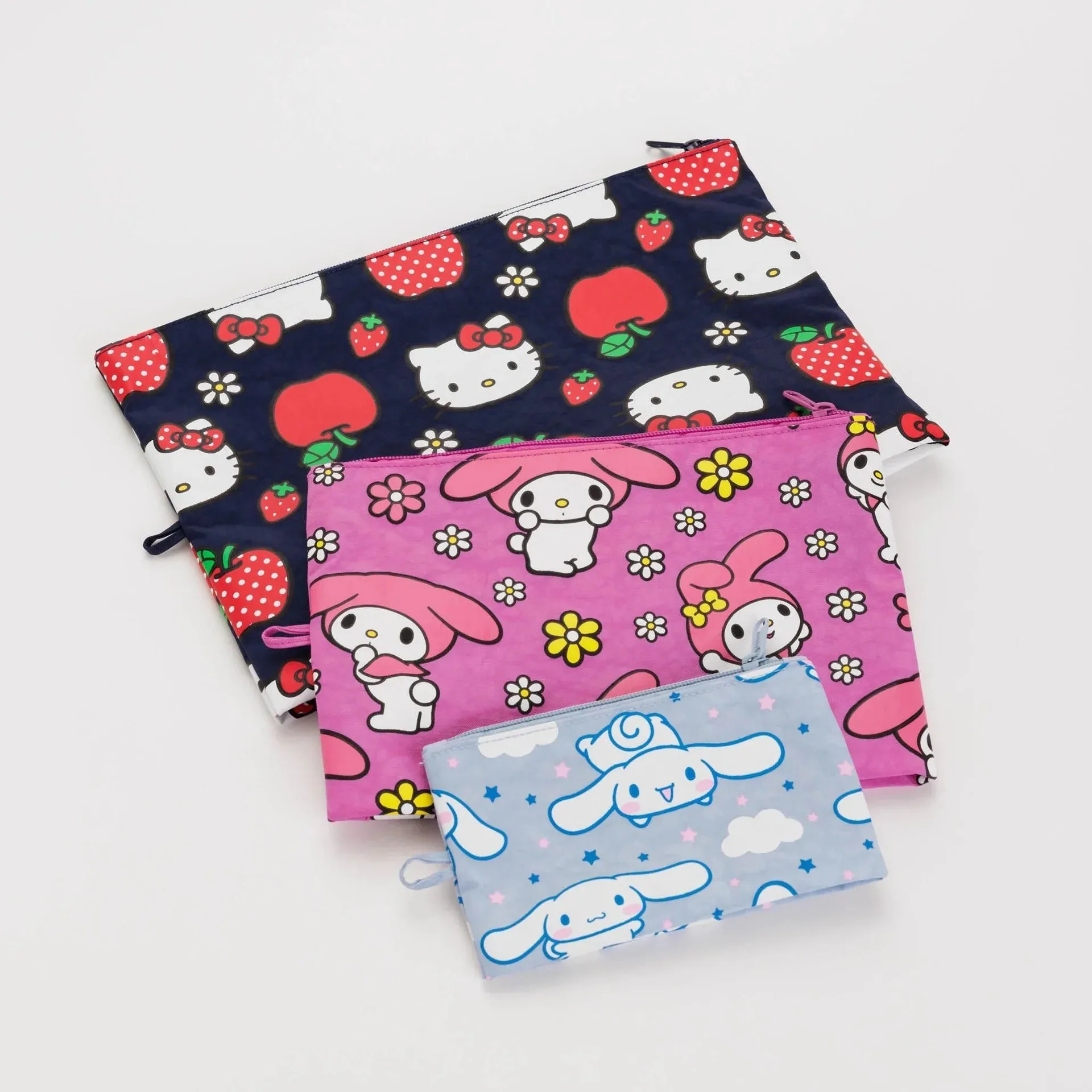 Baggu Go Pouch Set - Hello Kitty and Friends