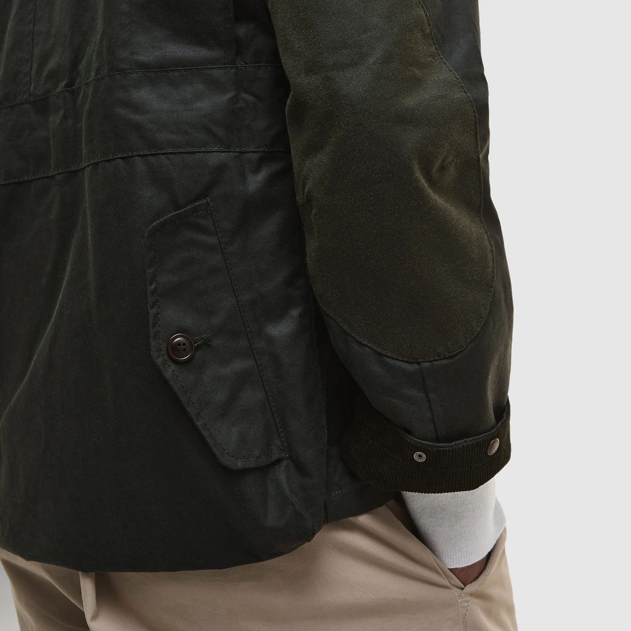 Barbour x TO KI TO Forest Waxed Jacket