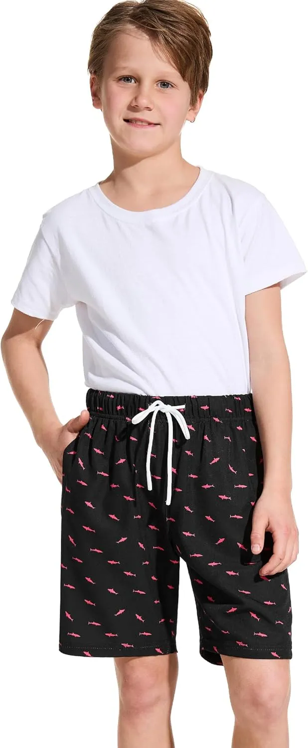 Boys Swim Trunks Toddler Swim Shorts Quick Dry Comfort Bathing Suit Sun Protection Swimwear with Pockets 2-16 Years