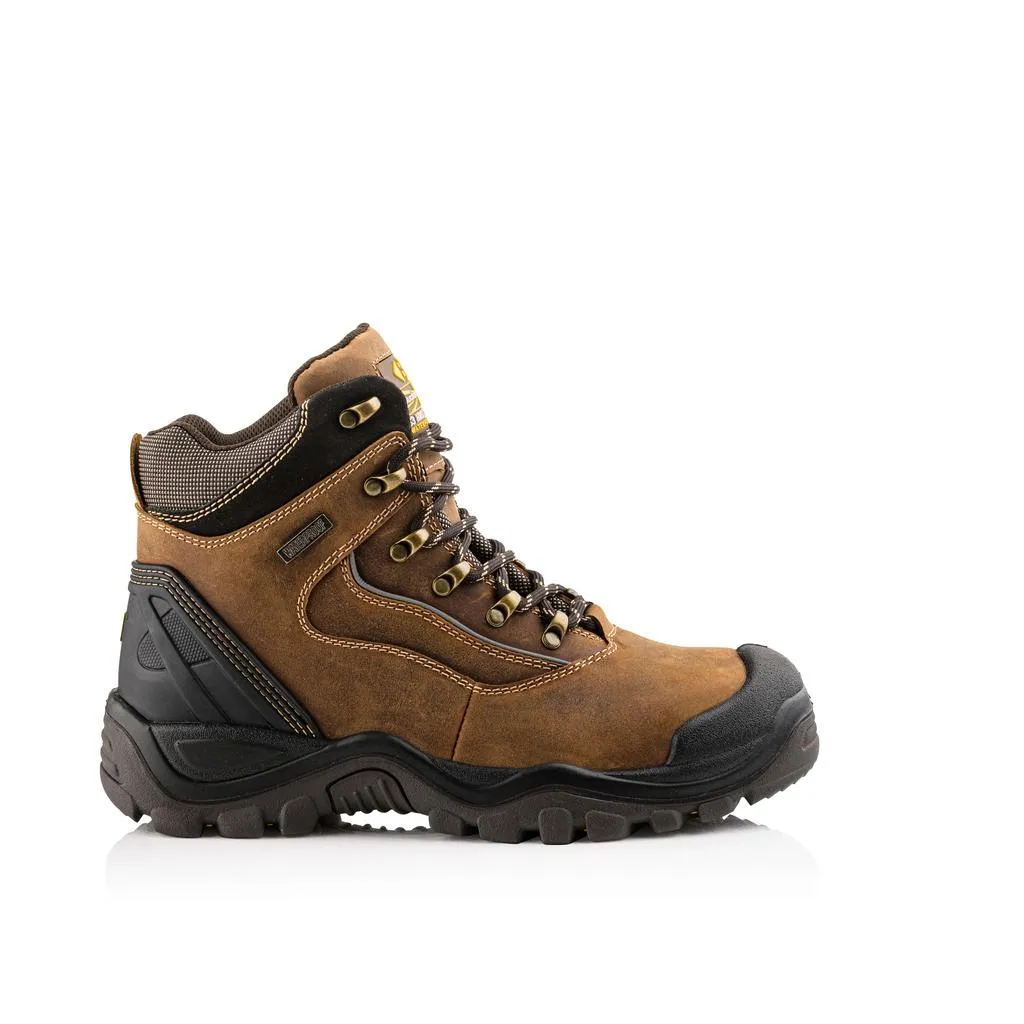 Buckbootz BSH002 Hiker Safety Boots S3 Waterproof Buckshot Buckler Boots