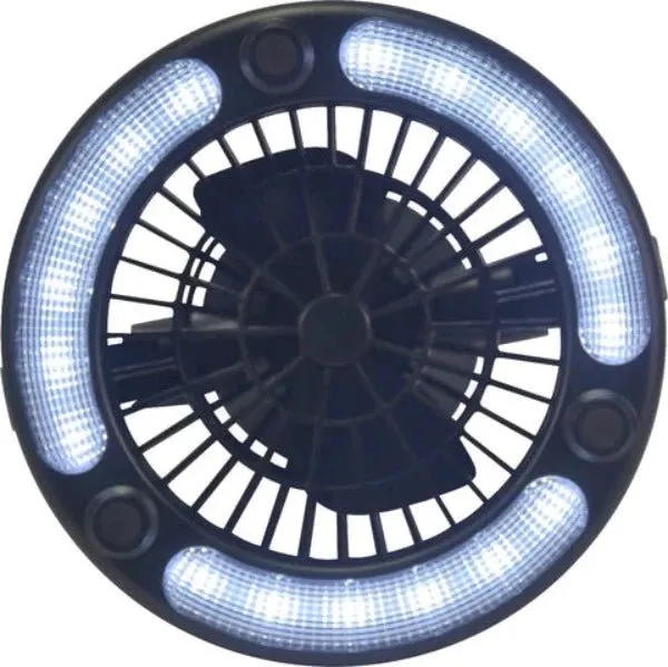 Camping 2 In 1 LED Light And Fan