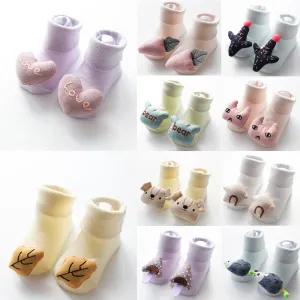 Children Summer Accessories Toddler Baby Girl Boy Anti-slip Socks Slipper 3D Cartoon Shoes Boots Newborn 0-12 Months