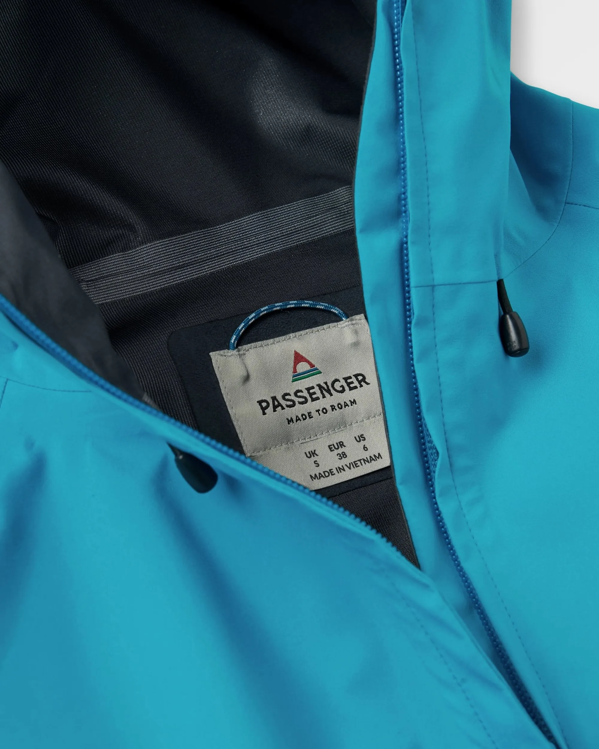 Five Element Recycled Waterproof Jacket - Bluejay