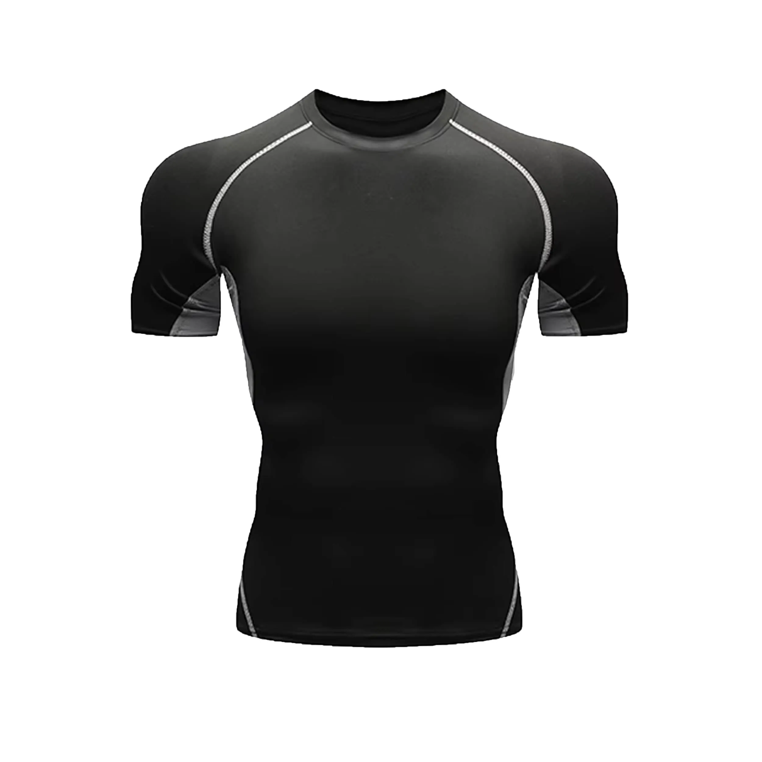 Functional Kids Black Compression Shirt