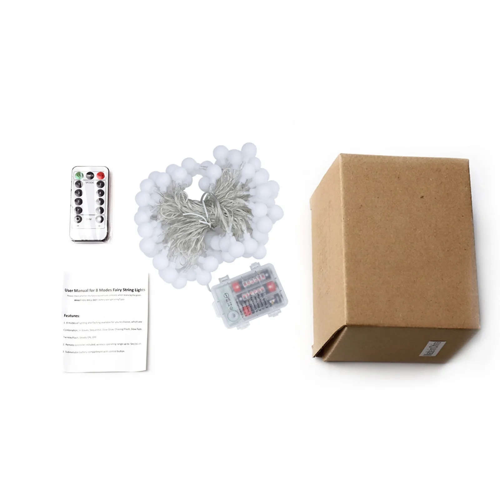 Globe Fairy String Lights Christmas Decoration