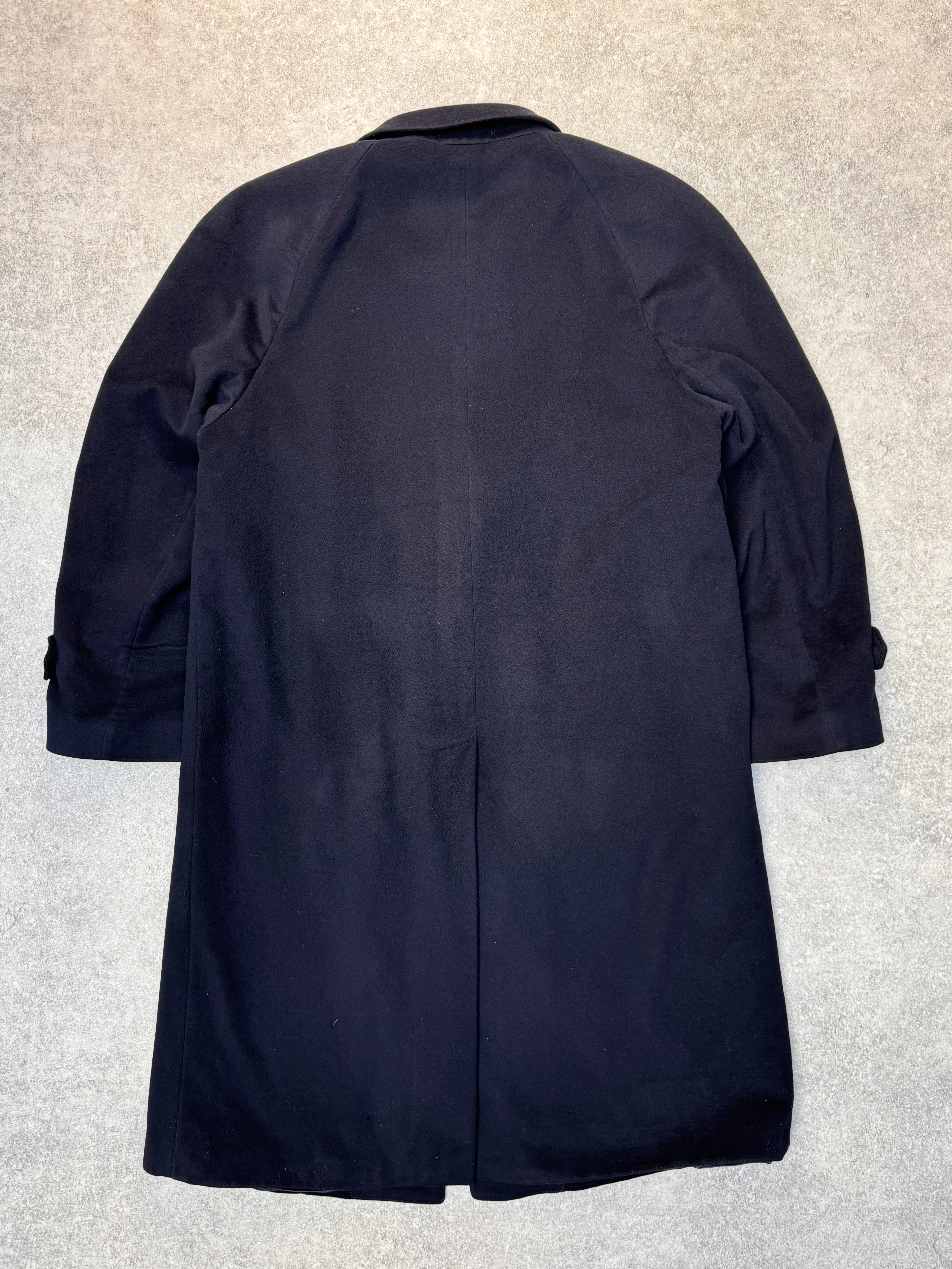 Issey Miyake Knitted Edge Navy Painters Smock