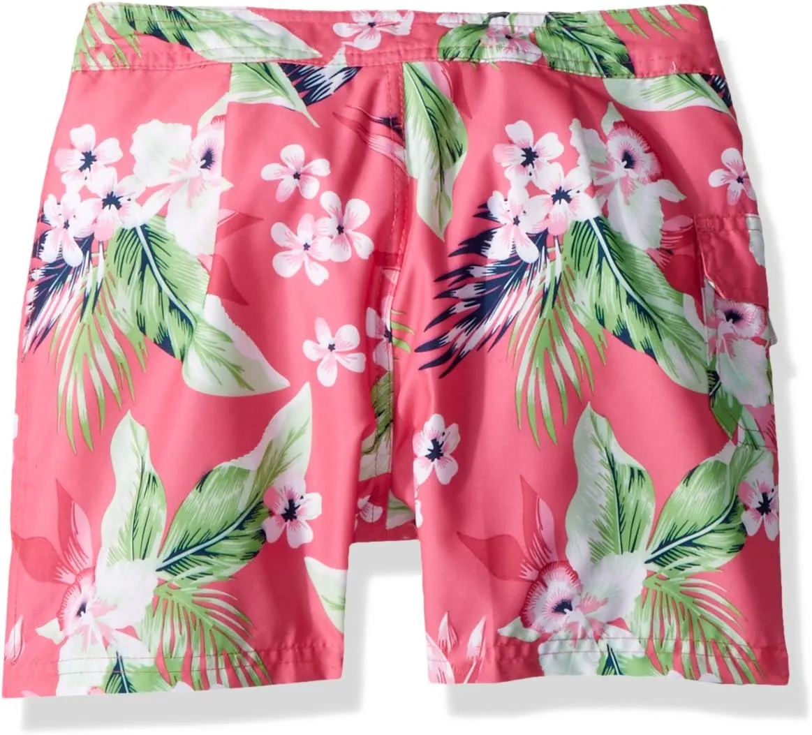 Kanu Surf Girls' Sassy UPF 50  Quick Dry Beach Coverup Boardshort