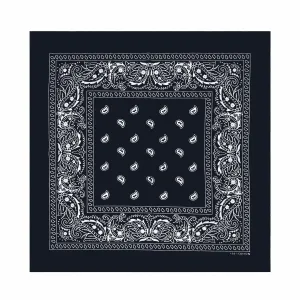 Men's Cotton Outdoor Neck Multicolor Paisley Bandana Square Scarf