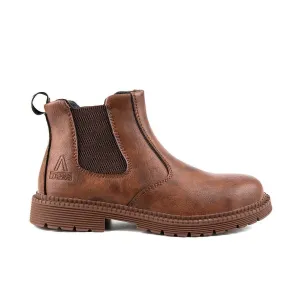 Men's Steel Toe Chelsea Boots - Rubber Sole | B070