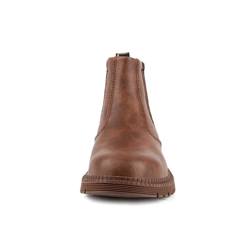 Men's Steel Toe Chelsea Boots - Rubber Sole | B070