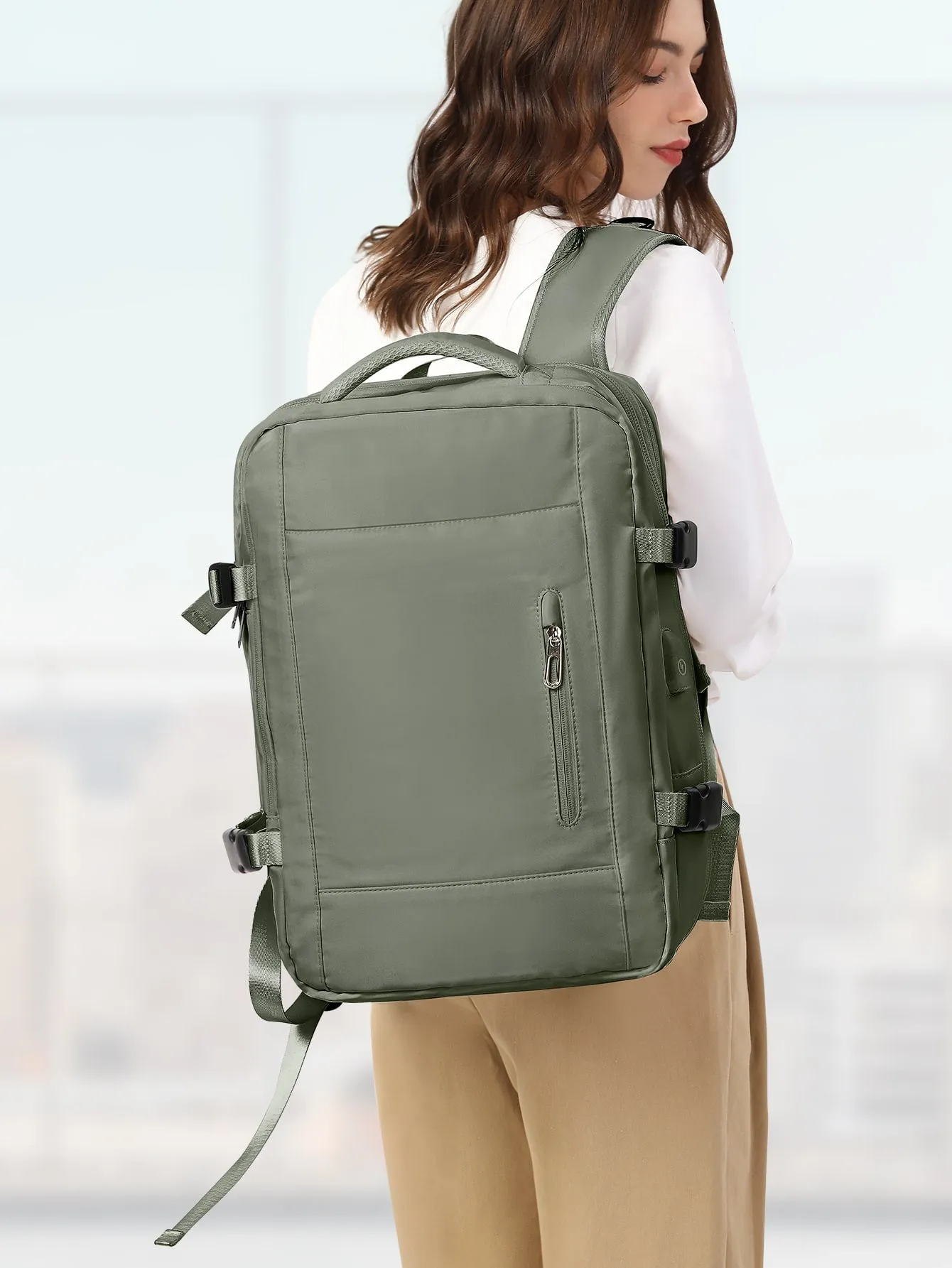 Minimalist Zipper Functional Backpack