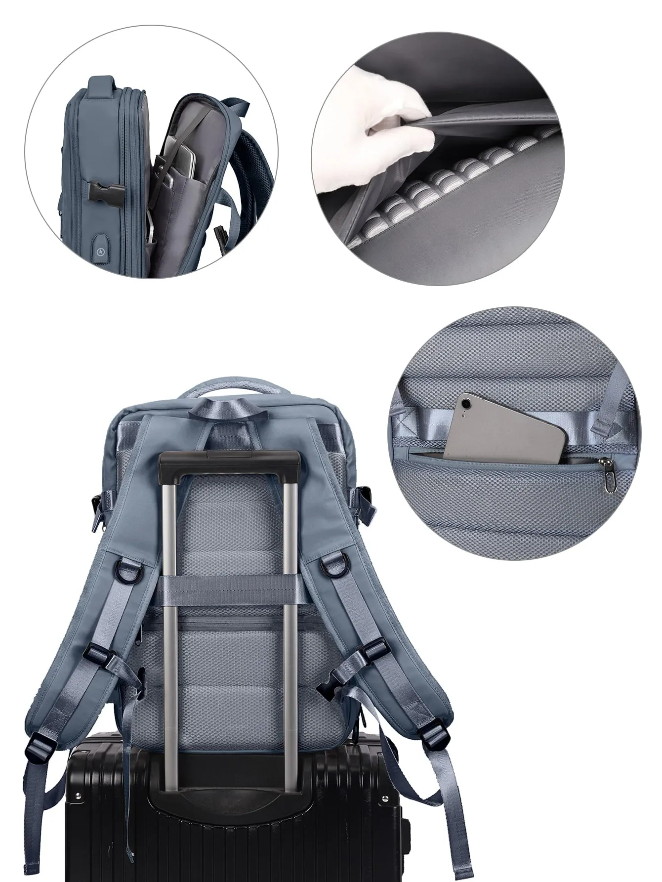 Minimalist Zipper Functional Backpack