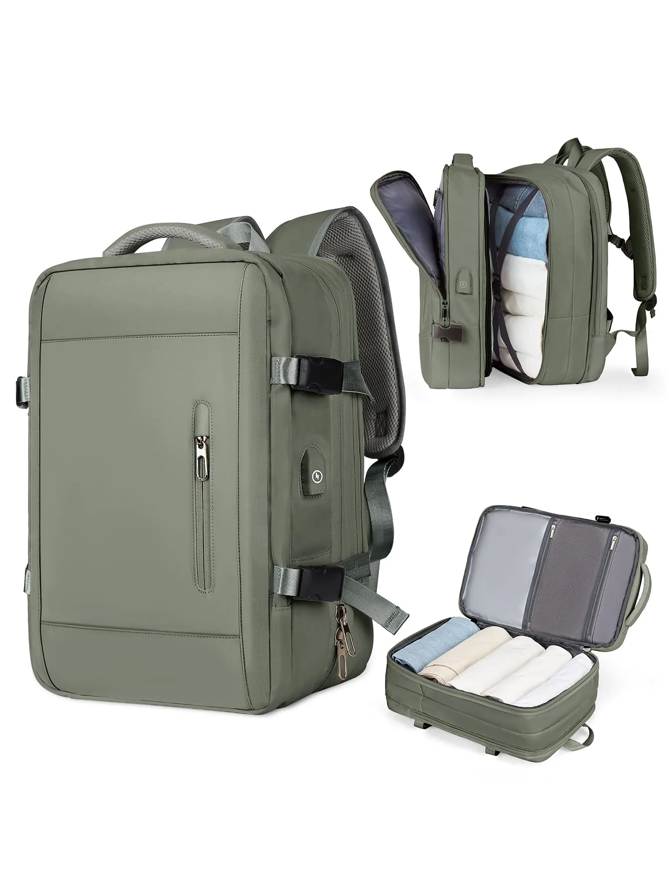 Minimalist Zipper Functional Backpack