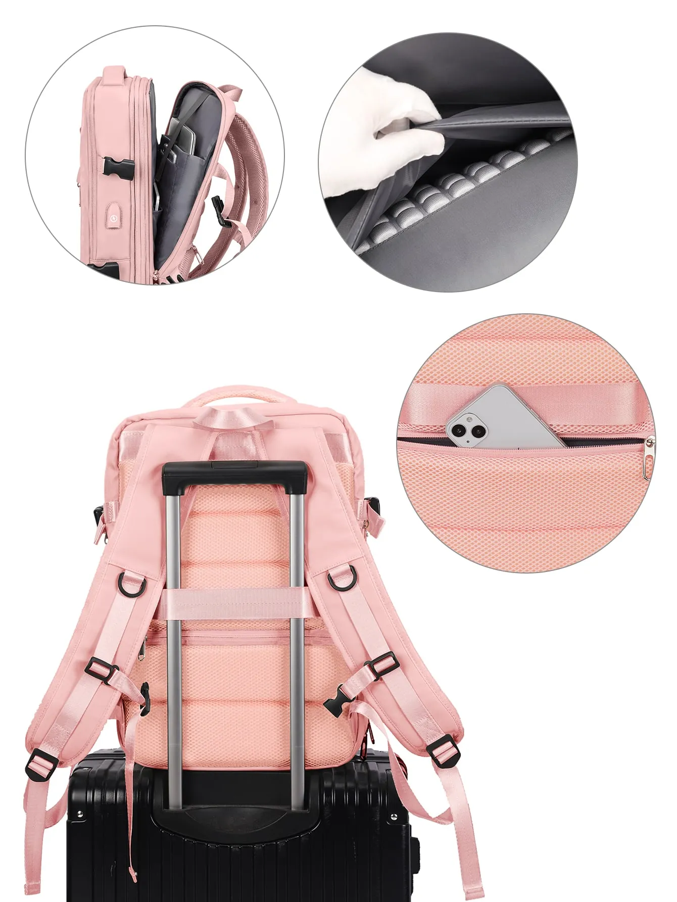 Minimalist Zipper Functional Backpack