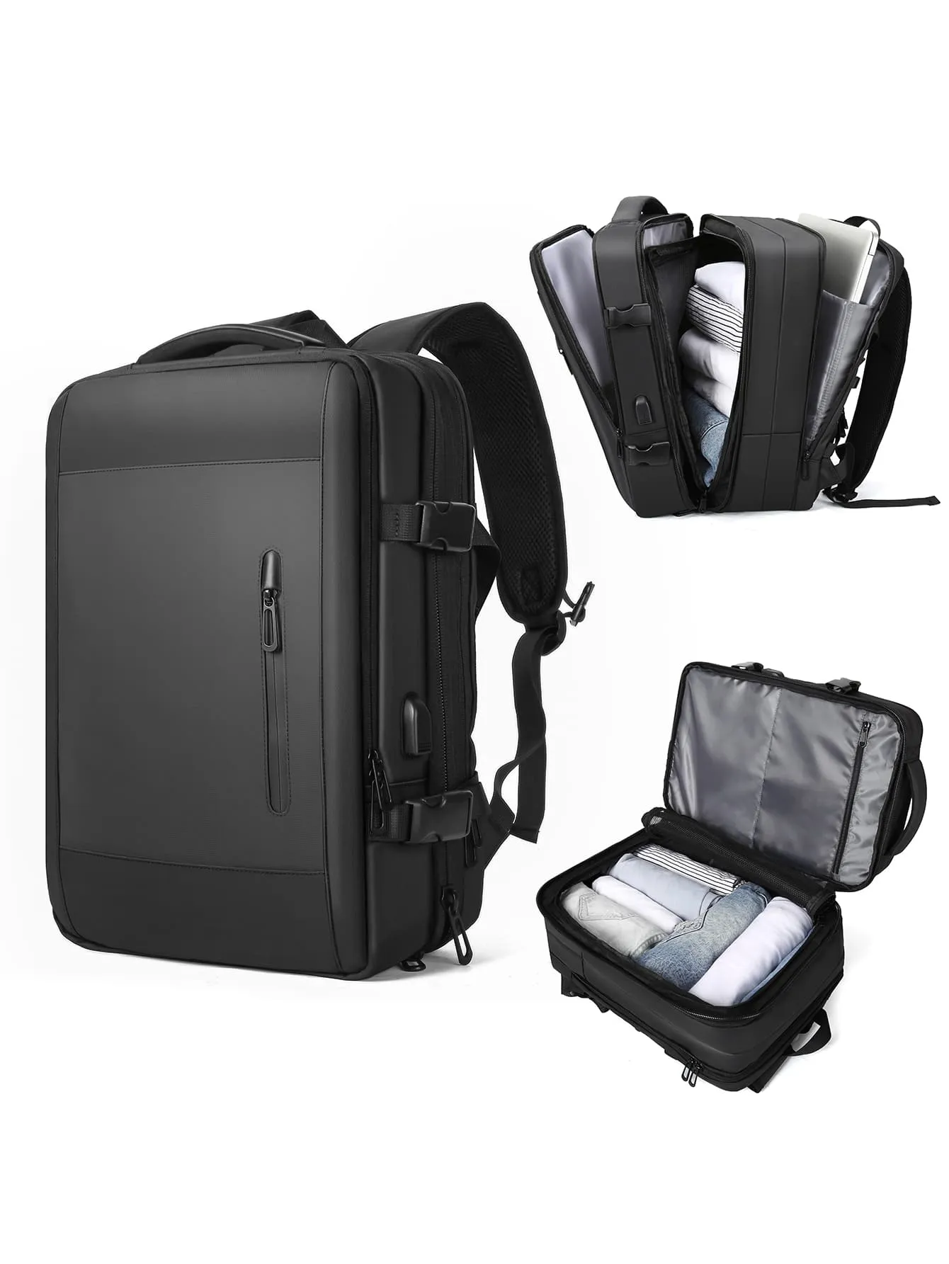 Minimalist Zipper Functional Backpack