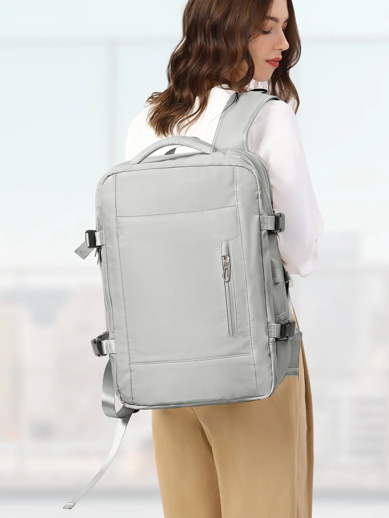 Minimalist Zipper Functional Backpack