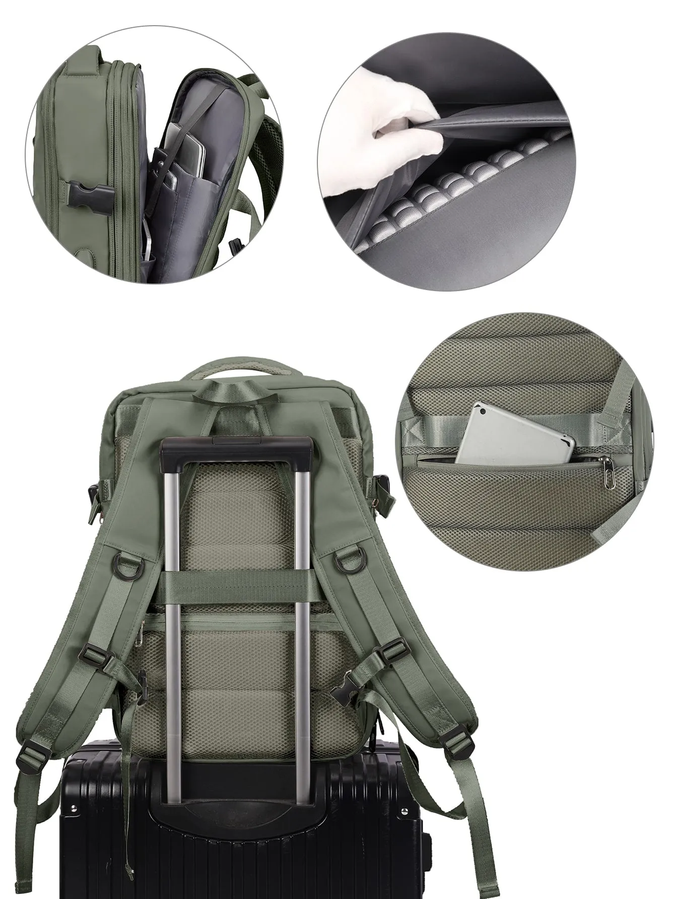 Minimalist Zipper Functional Backpack