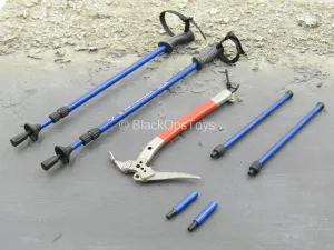 Mountain Ops Sniper PCU Ver. - Hiking Pole Set w/Metal Ice Axe