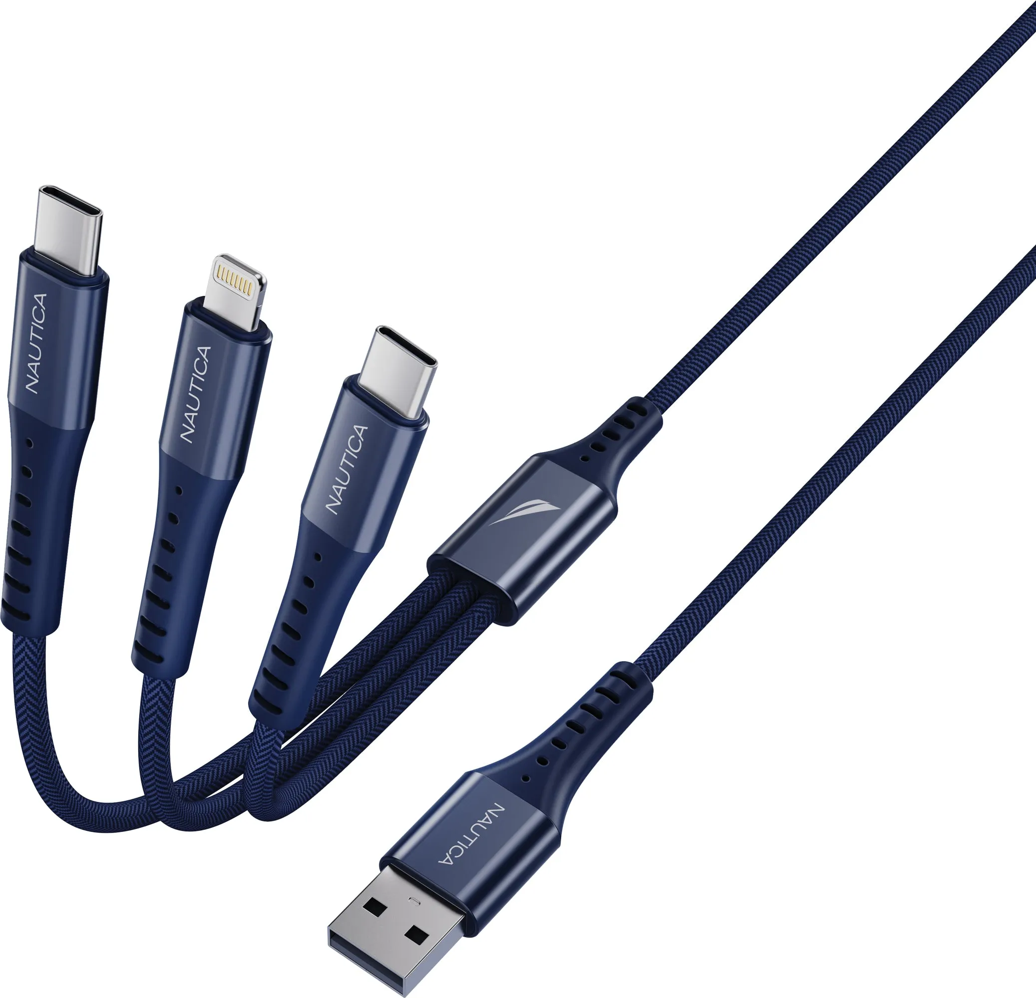 Nautica 3 In 1 Charging Cable CB640 (12W) 