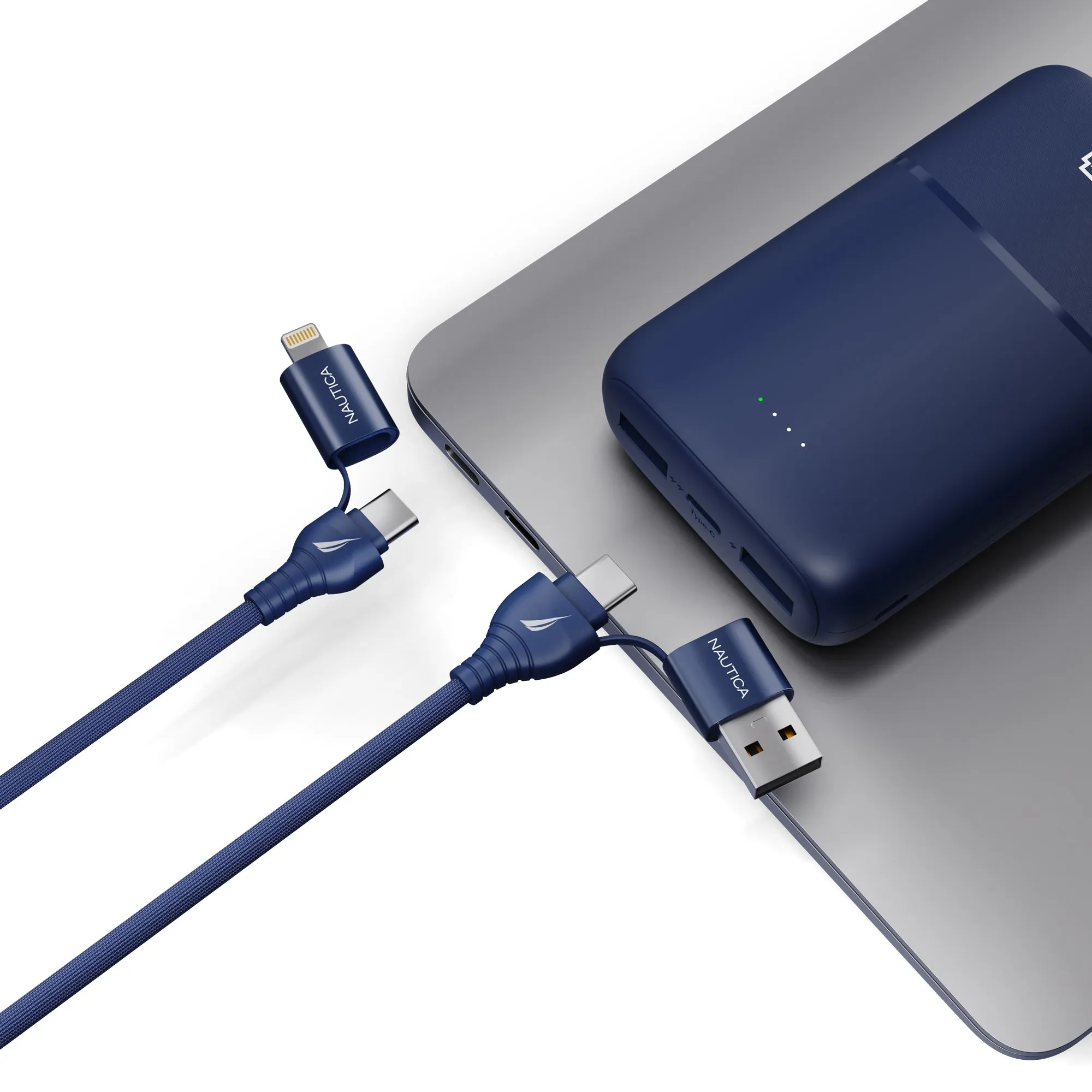 Nautica Multi Port Cable Urban CB405 ( 4In1 ) (100W)
