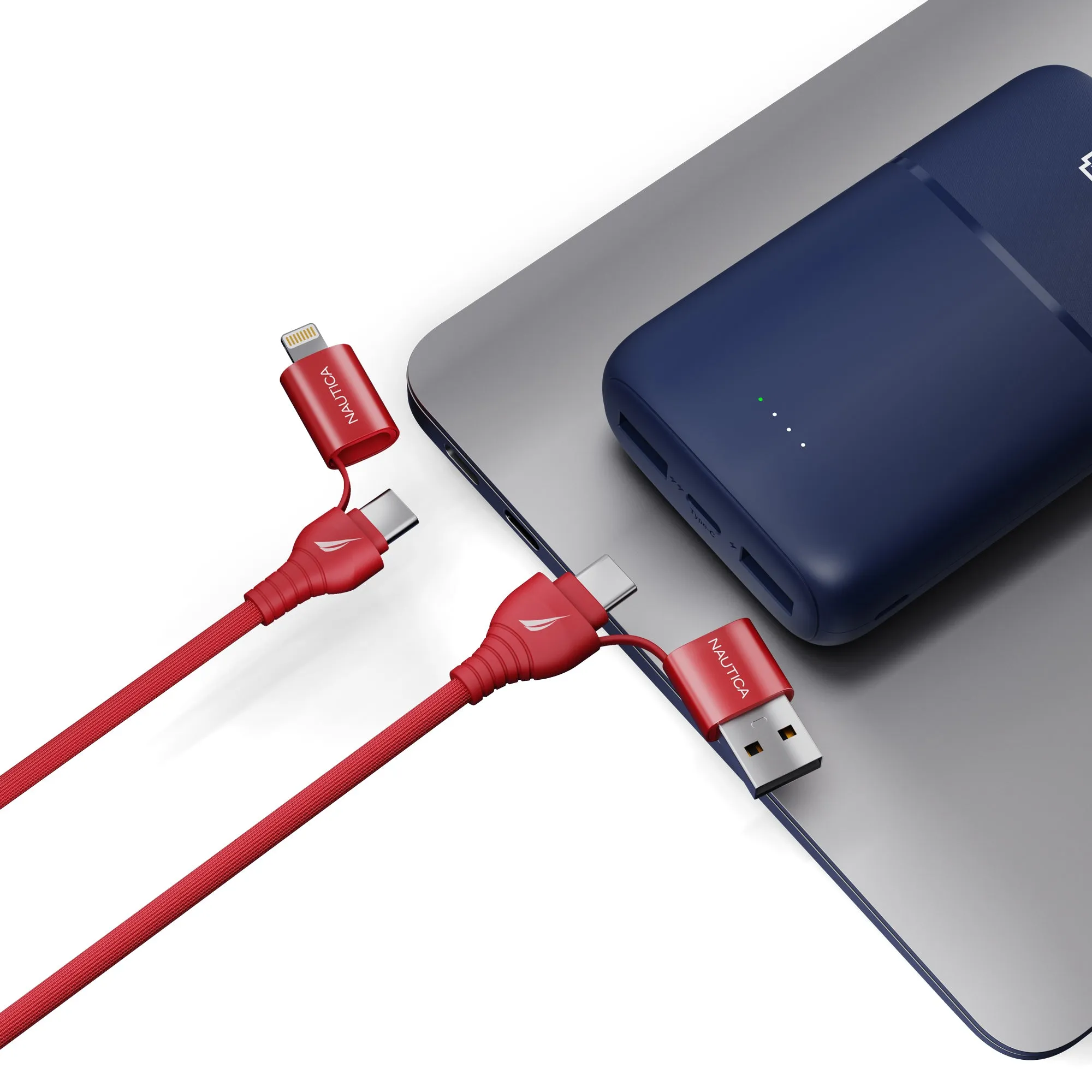 Nautica Multi Port Cable Urban CB405 ( 4In1 ) (100W)