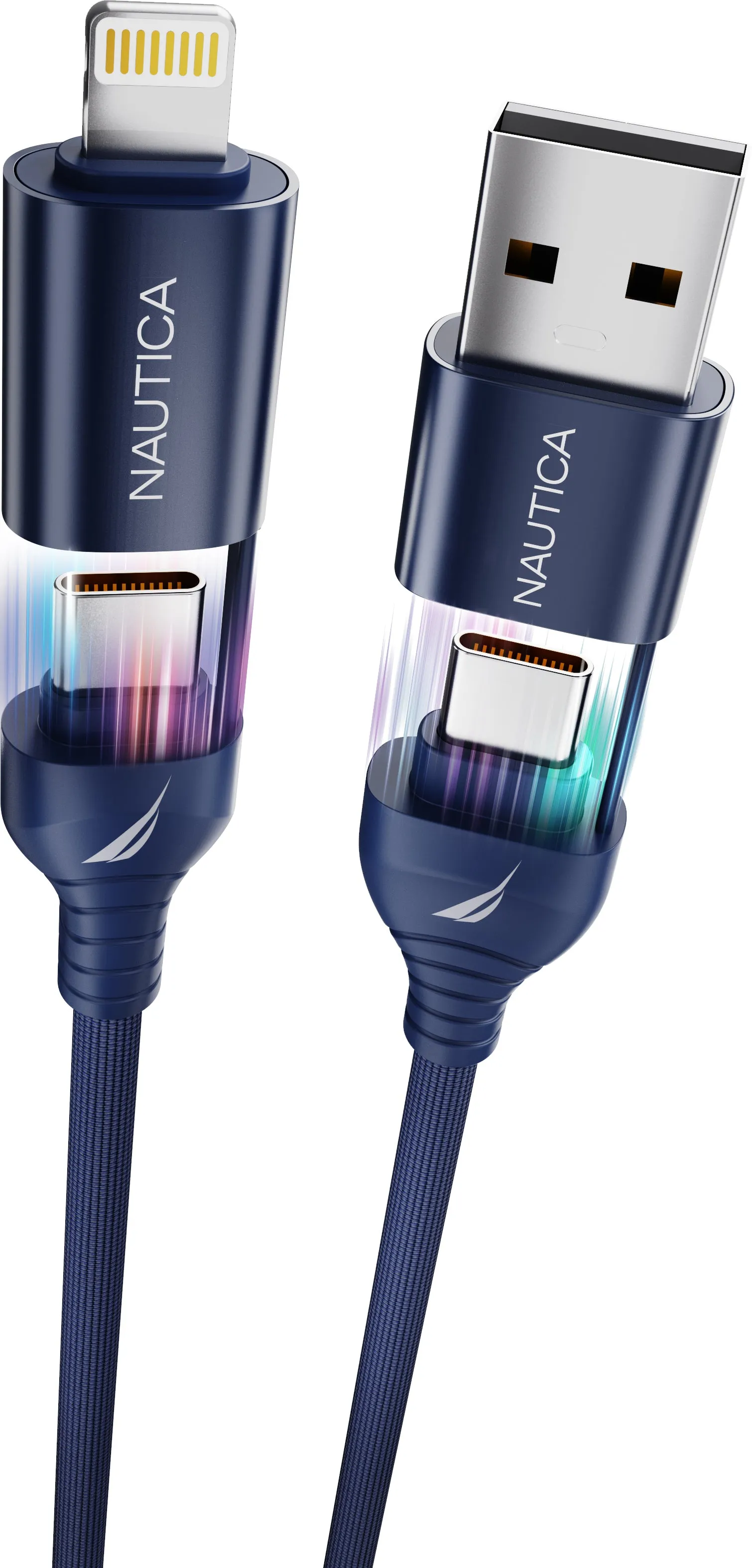 Nautica Multi Port Cable Urban CB405 ( 4In1 ) (100W)