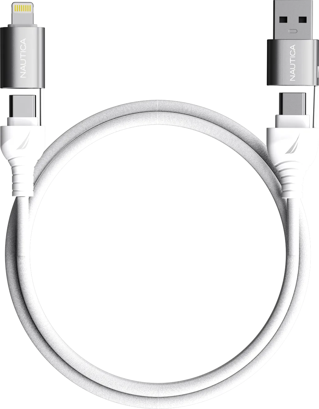 Nautica Multi Port Cable Urban CB405 ( 4In1 ) (100W)