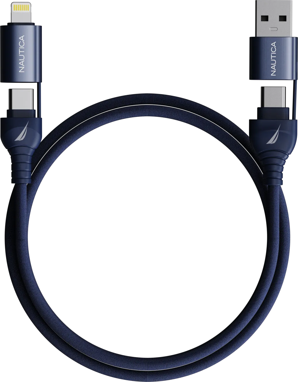 Nautica Multi Port Cable Urban CB405 ( 4In1 ) (100W)
