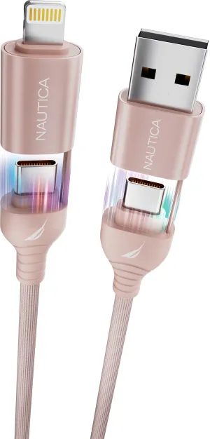 Nautica Multi Port Cable Urban CB405 ( 4In1 ) (100W)