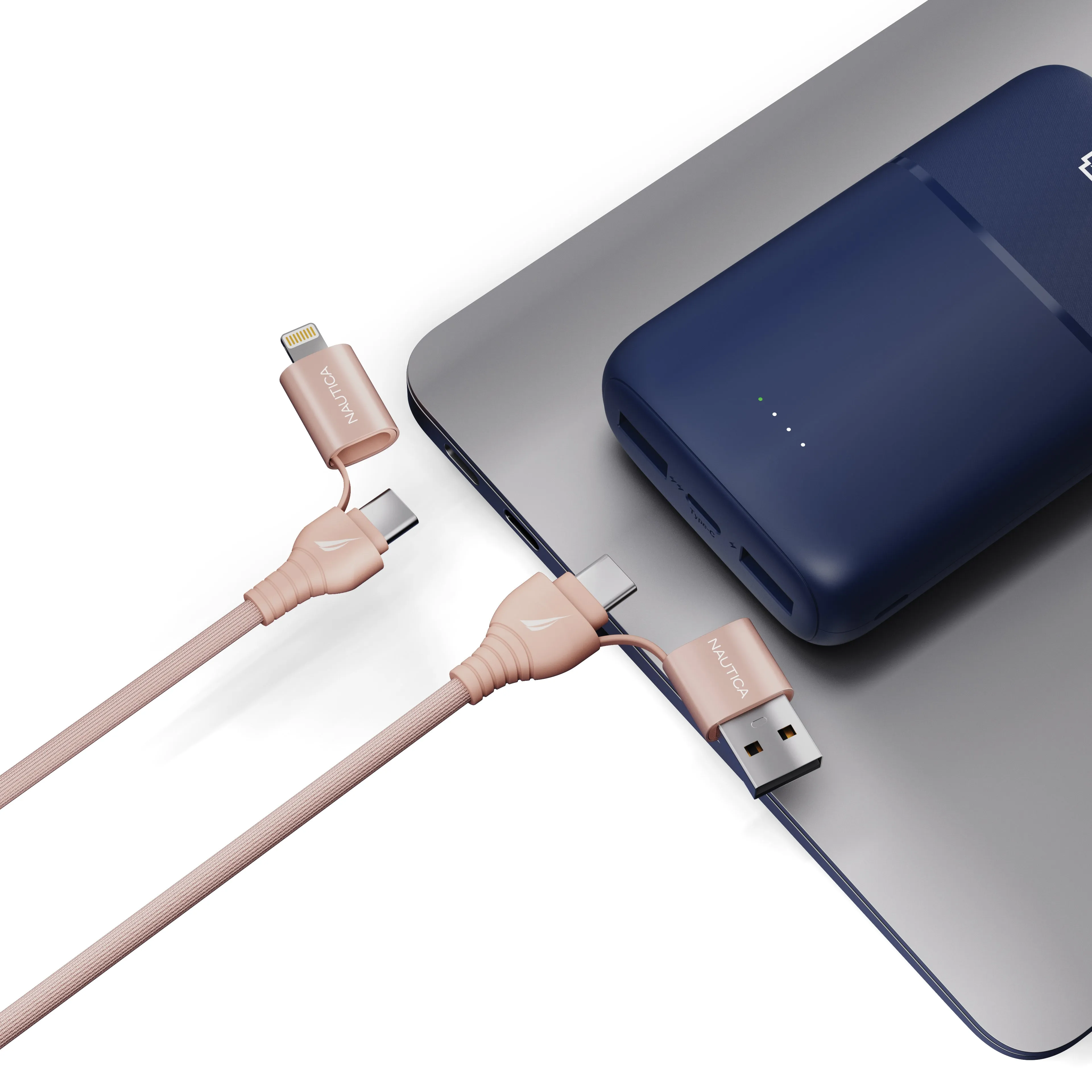 Nautica Multi Port Cable Urban CB405 ( 4In1 ) (100W)