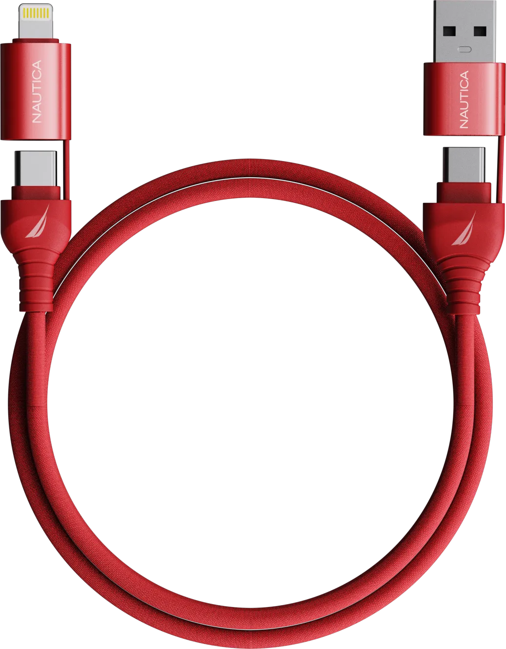 Nautica Multi Port Cable Urban CB405 ( 4In1 ) (100W)