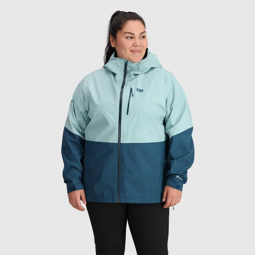 OUTDOOR RESEARCH Women's Aspire II Gore-tex® Plus Size Rain Jacket