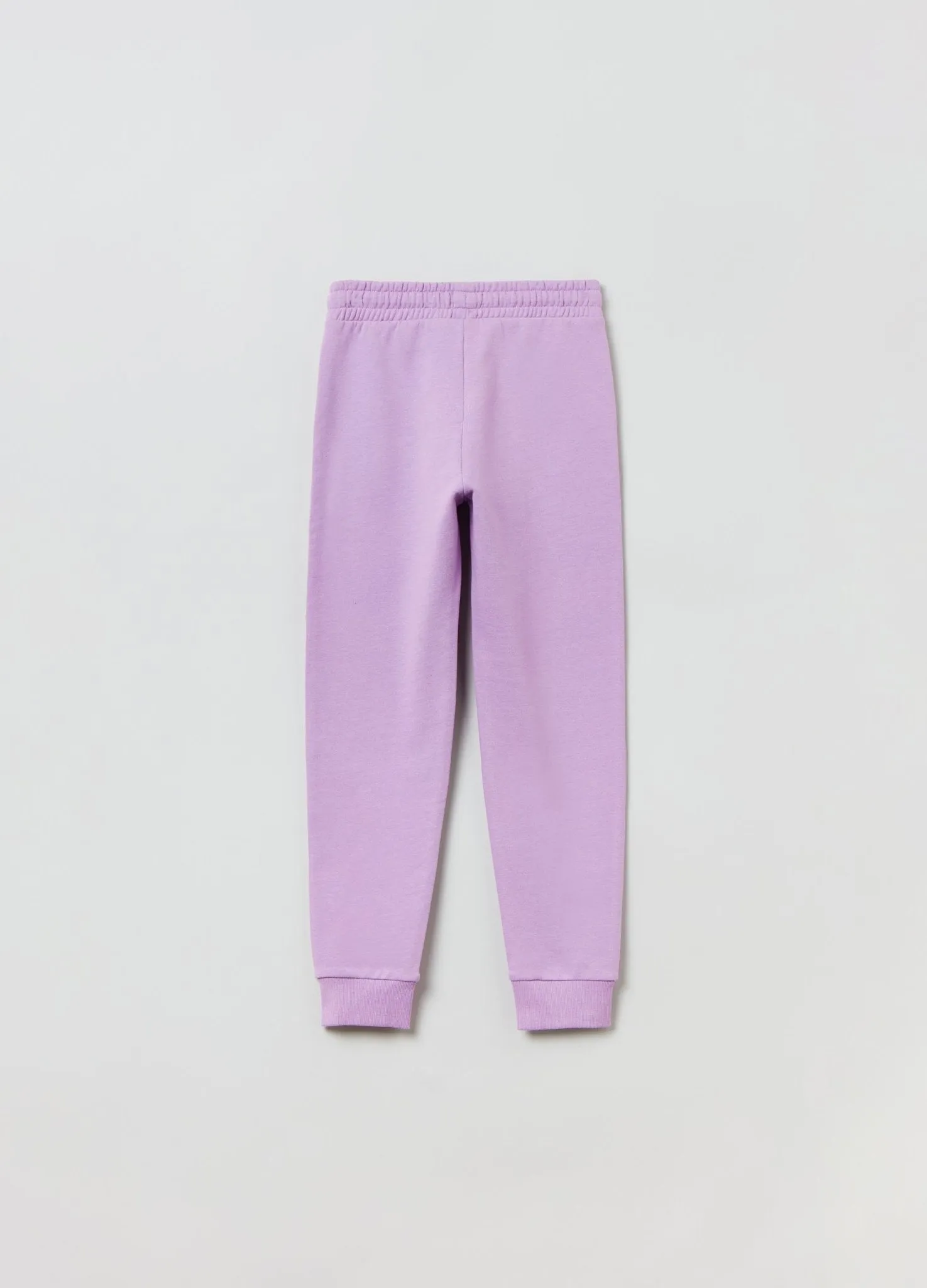 OVS Kids Girl Plush Joggers With Butterfly Print