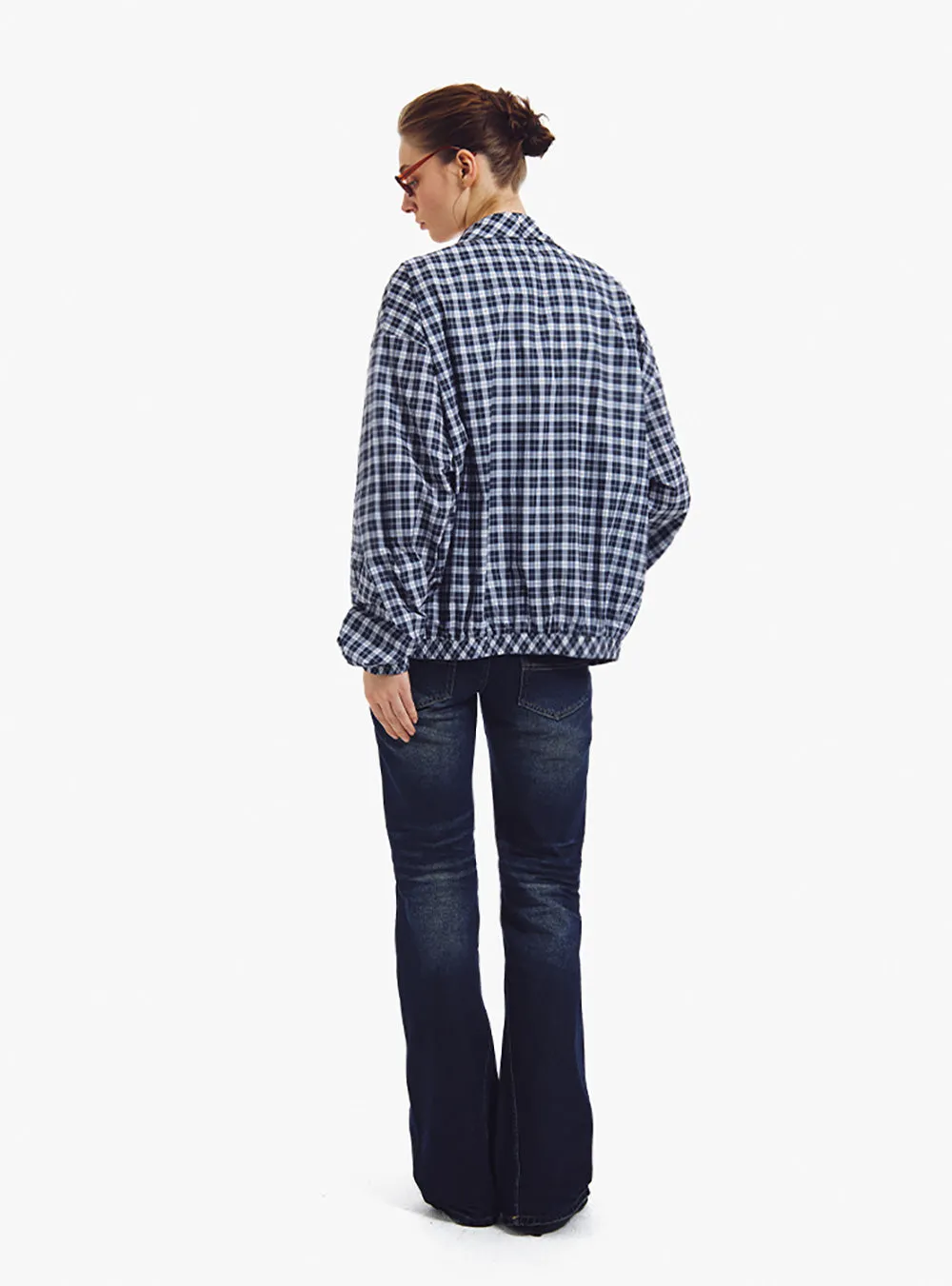 Plaid Lightweight UV Protection Jacket