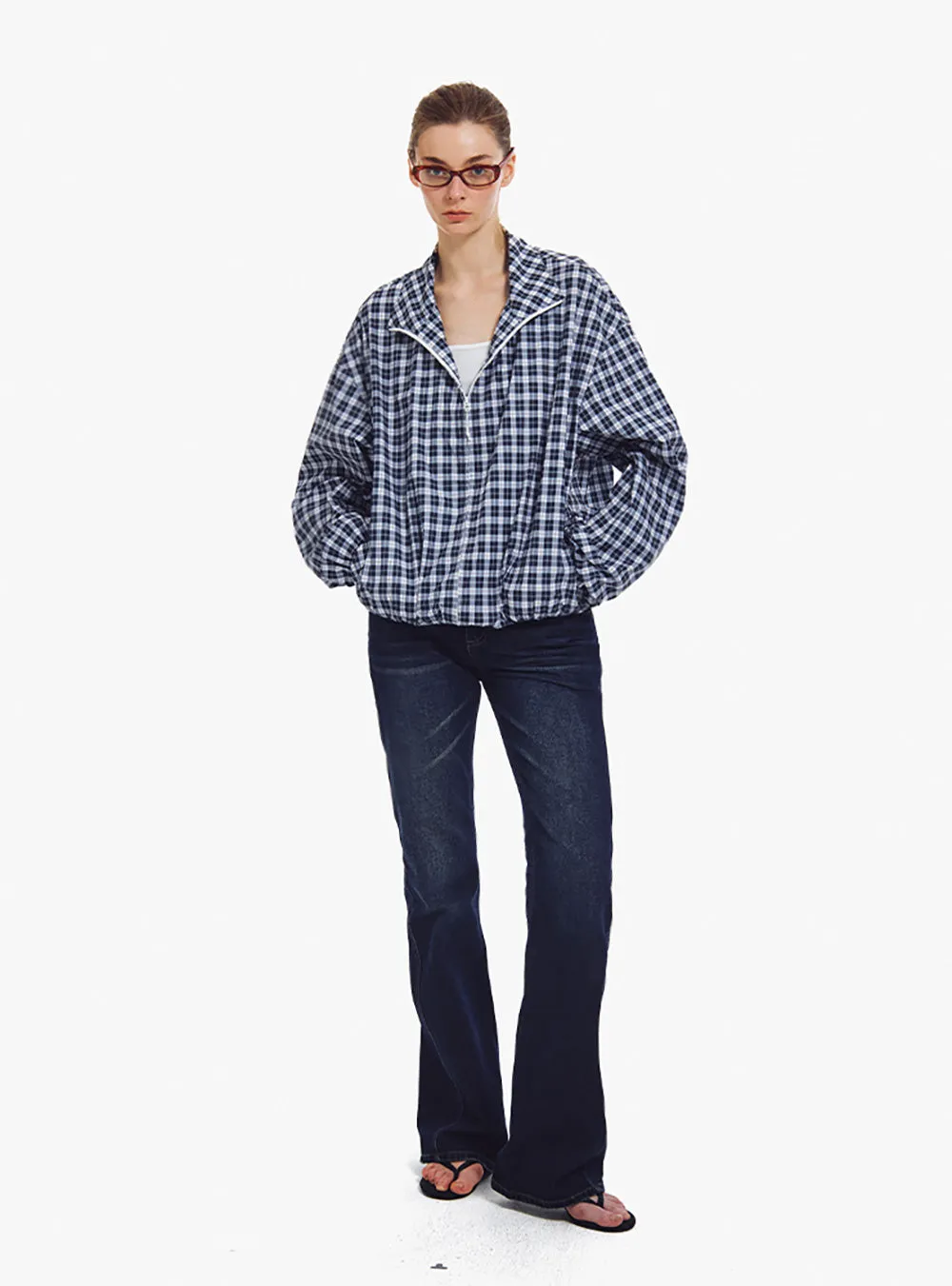 Plaid Lightweight UV Protection Jacket