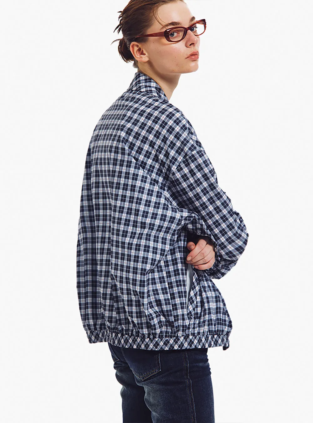 Plaid Lightweight UV Protection Jacket