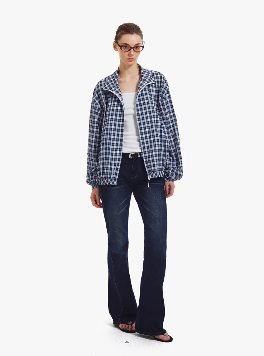 Plaid Lightweight UV Protection Jacket