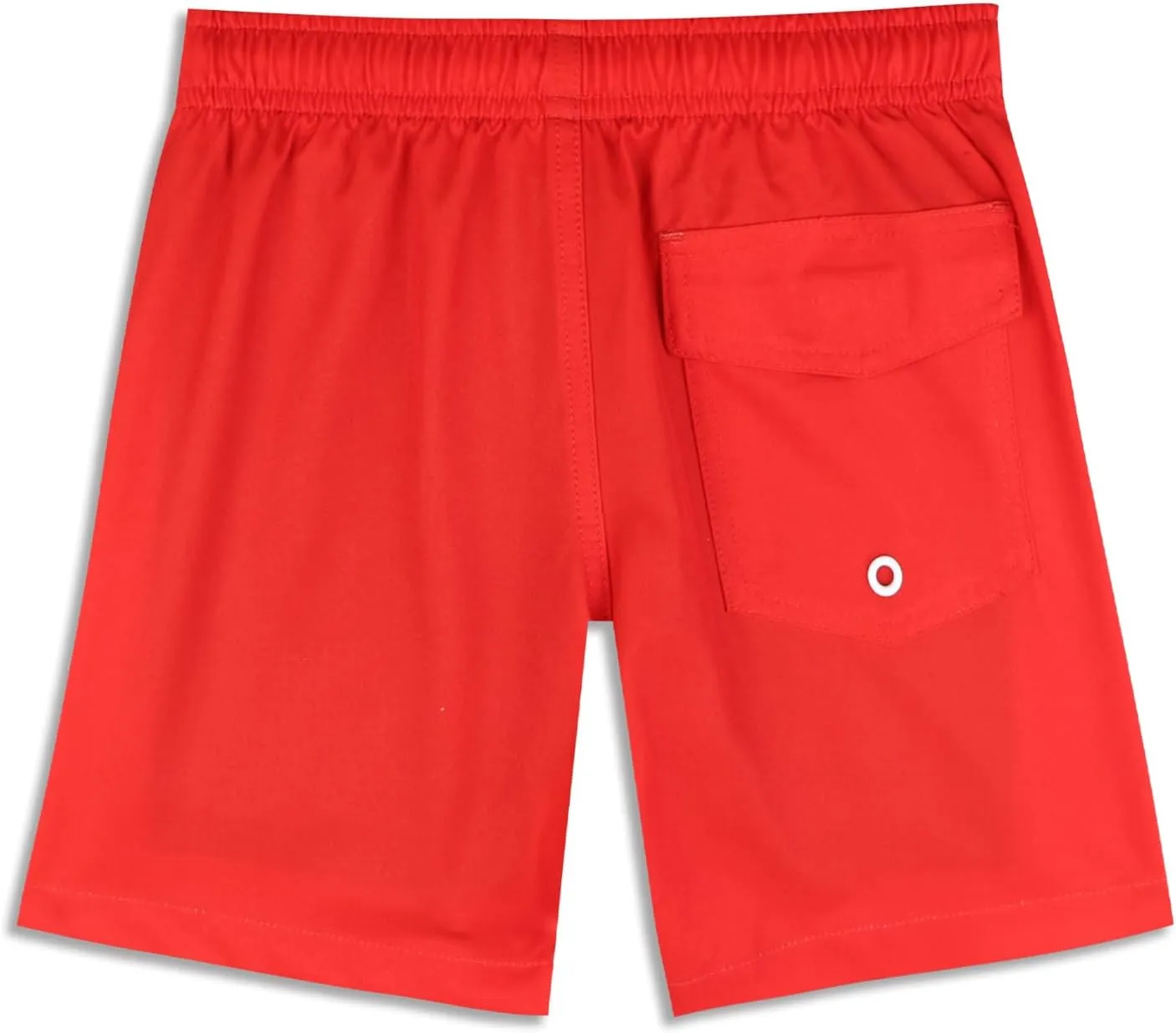QRANSS Boys Swim Trunks with Compression Liner,No Mesh Anti-Chafing Comfy Swimming Trunks with Boxer Brief Liner,Size 6-20