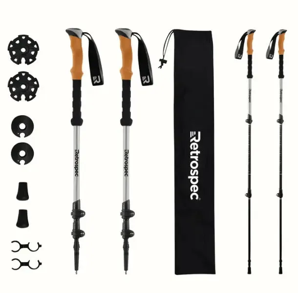 Retrospec Solstice Aluminum Hiking Poles