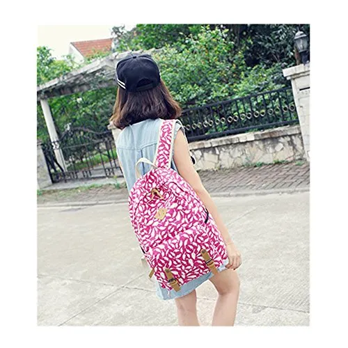 S Kaiko Canvas Backpack School Bakcpack For Women And Men School Bag Laptop Backpack Daypack
