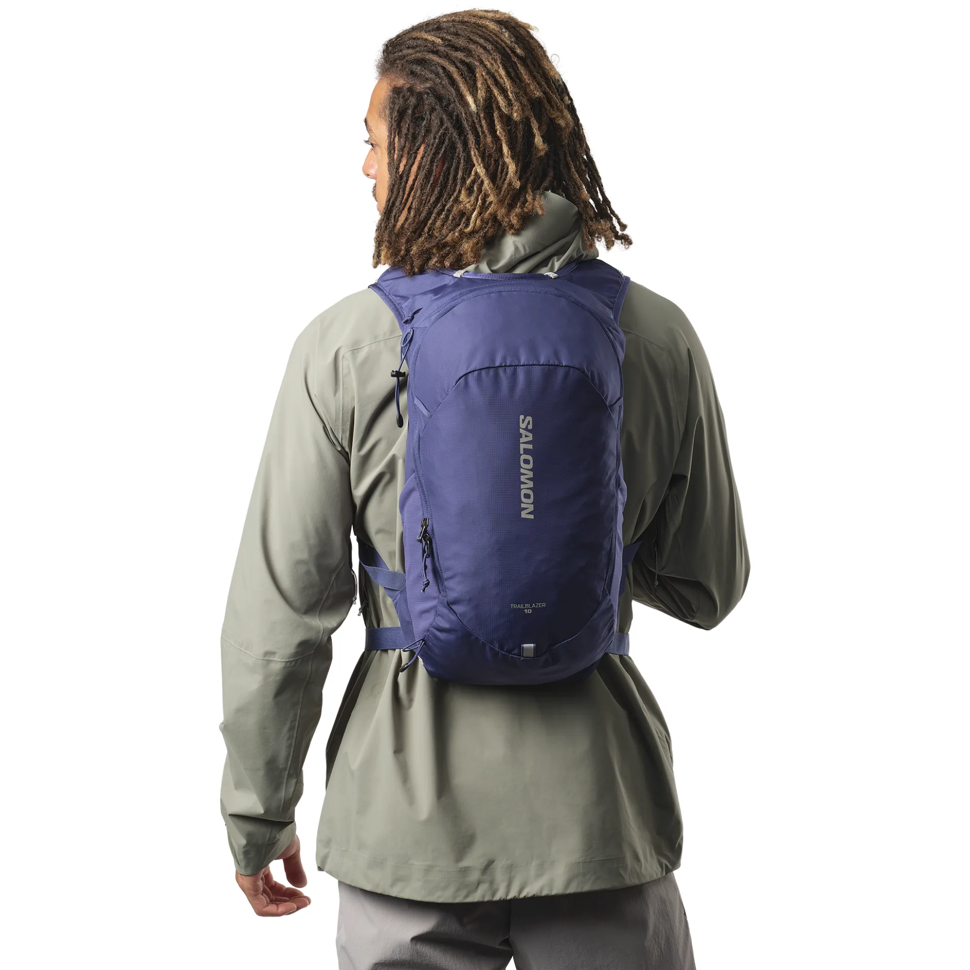 Salomon Trailblazer 10L Daysack (Mazarine Blue/Ghost Gray)