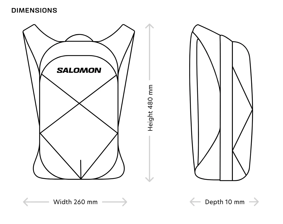 Salomon Trailblazer 20L Daysack (Black/Alloy)(One Size)