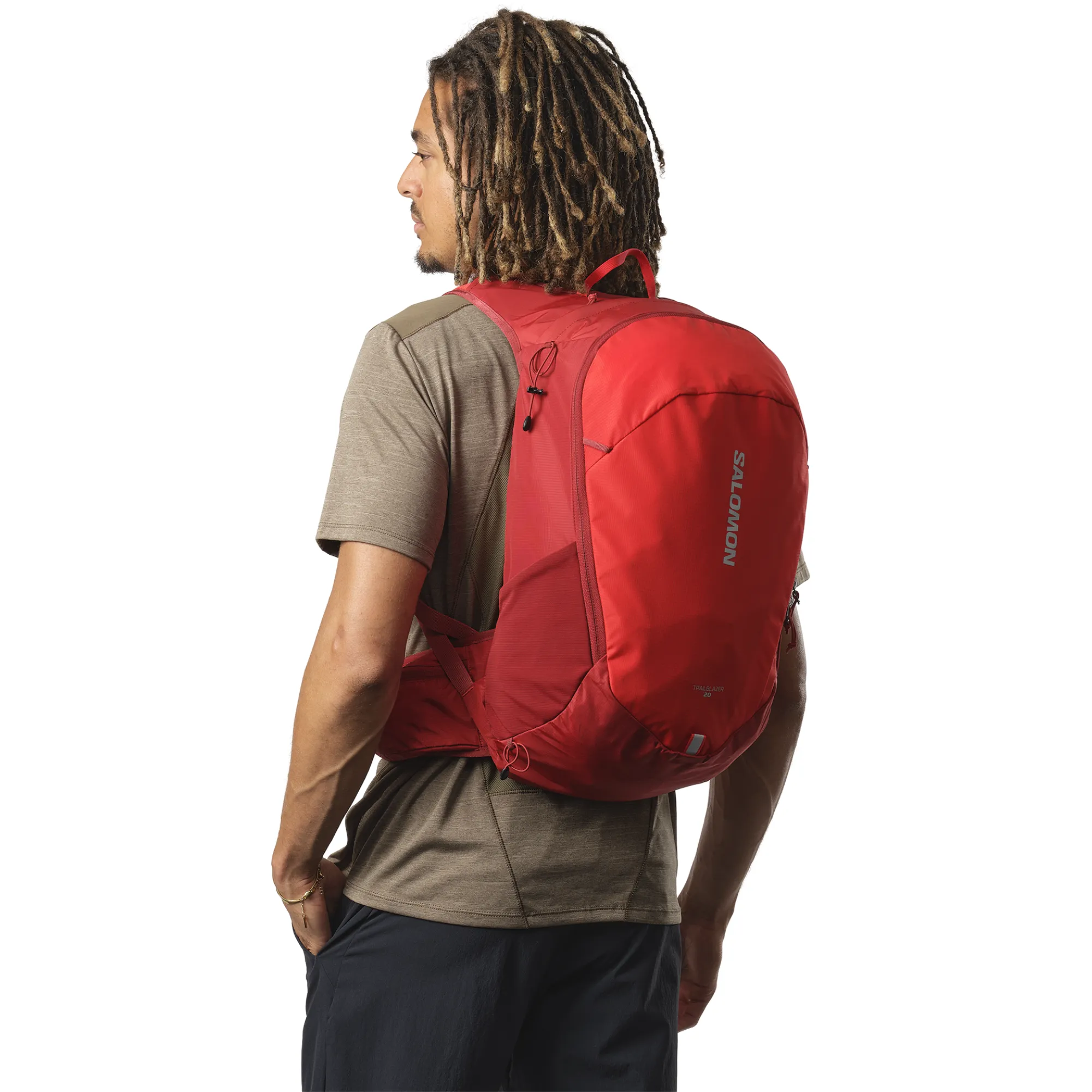 Salomon Trailblazer 20L Daysack (Red Dahlia/High Risk Red)
