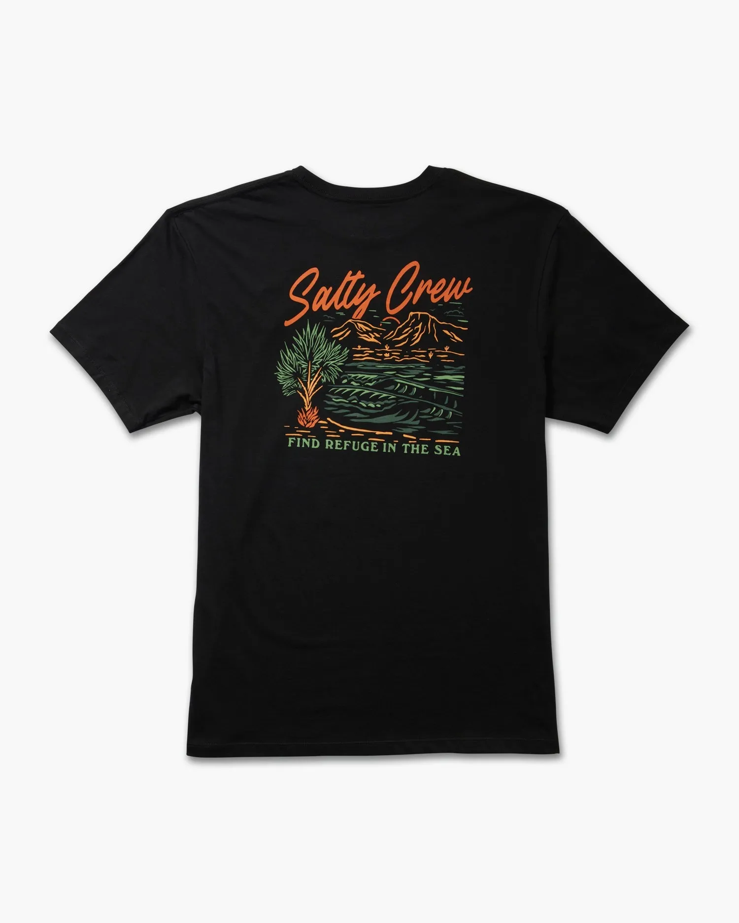 Salty Crew Western Waves Tee - BLACK